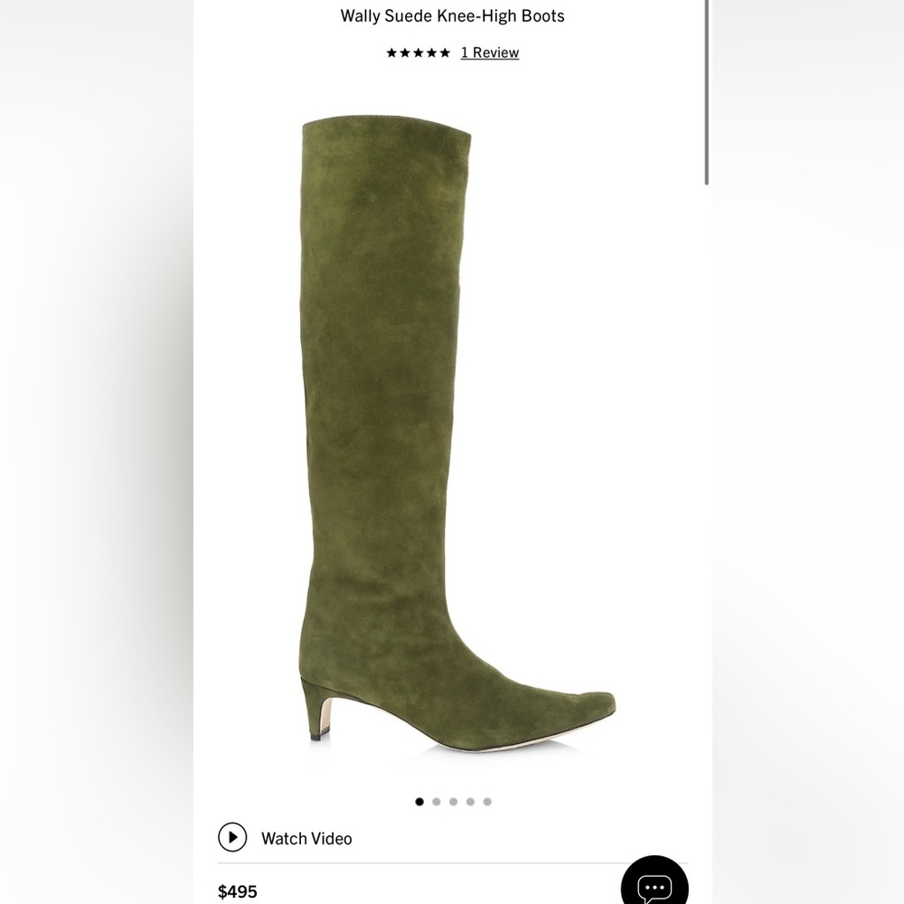 Staud Wally knee-high boots NWOT